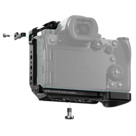 Tilta TA-T50-HCC-B - półklatka do Panasonic Lumix S5 II / IIX - dwa punkty montażowe